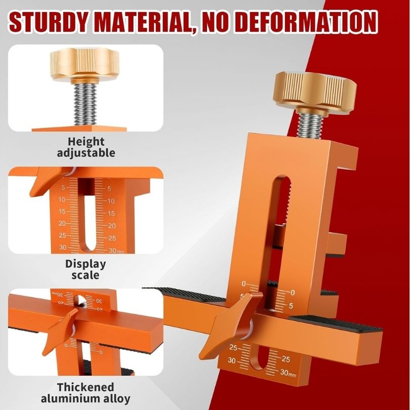 Fivalo™ 2-in-1 Cabinet Door Mounting Jig