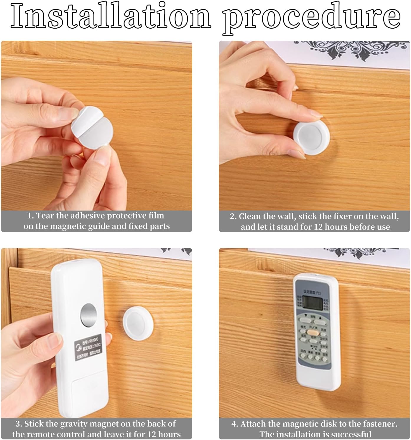 Magnetic Remote Control Holder