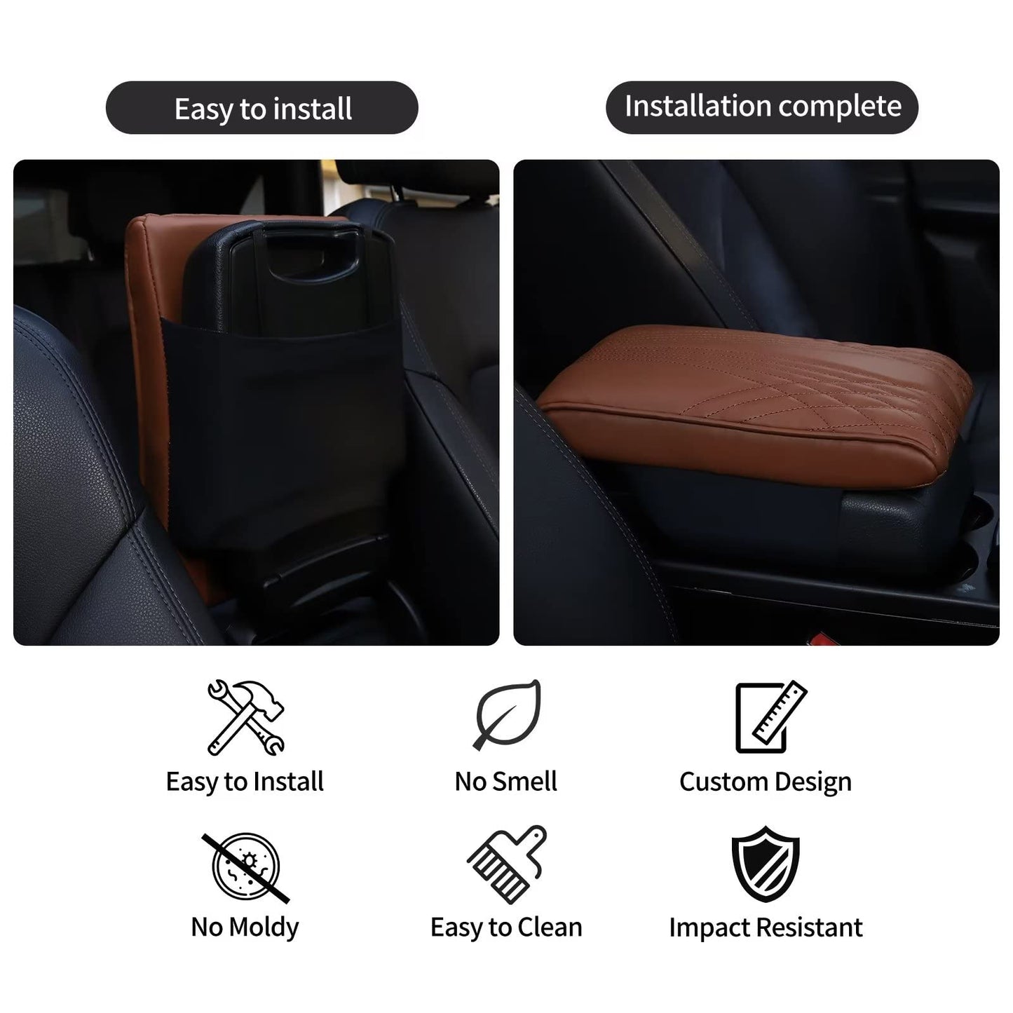 Car Armrest Cover Height Pad