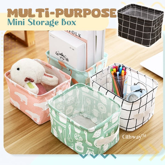 Multi-purpose Desktop Storage Box