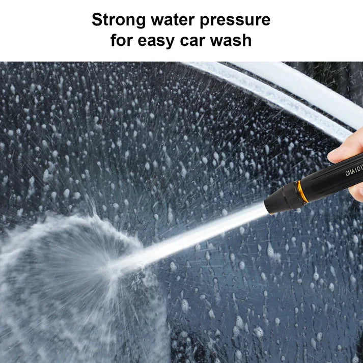 Portable High Pressure Washing Water Gun (Black)